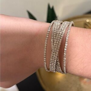 Kay Jewelers Dazzling Silver Bracelet